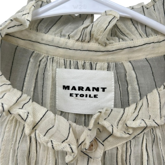 NWT Isabel Marant Etoile PLALIA TOP - Size 36 - 100% Cotton - Picture 13 of 16